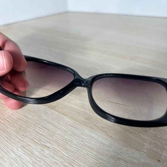 Vintage Tura 652 EBO Sunglasses Oversized Black FRAMES ONLY France L main image 7